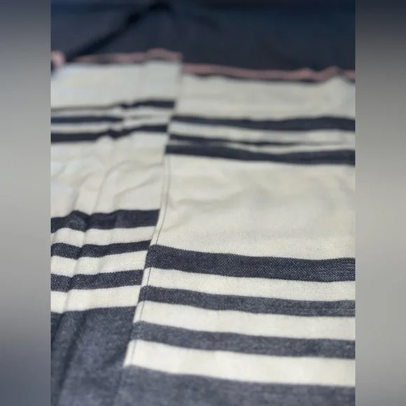 💖5 for $50💖Bench Blue, white and pink Striped Poncho - Picture 5 of 11